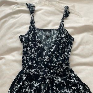 Long black maxi dress